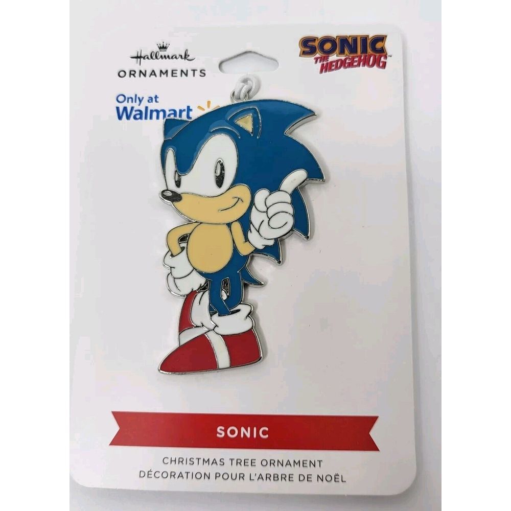 New Hallmark Ornament‎ Sonic The Hedgehog Gift Decor Holiday